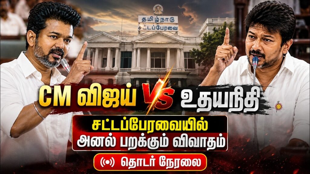 🔴LIVE : TN Assembly Live – CM Vijay | முக்கிய தீர்மானம் | 2026 – 27  | DMK | TVK | UdhayanidhiStalin